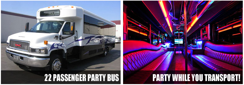 Airport Transportation Party bus rentals Cleveland