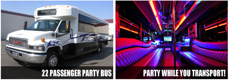 Charter Bus Party bus rentals Cleveland