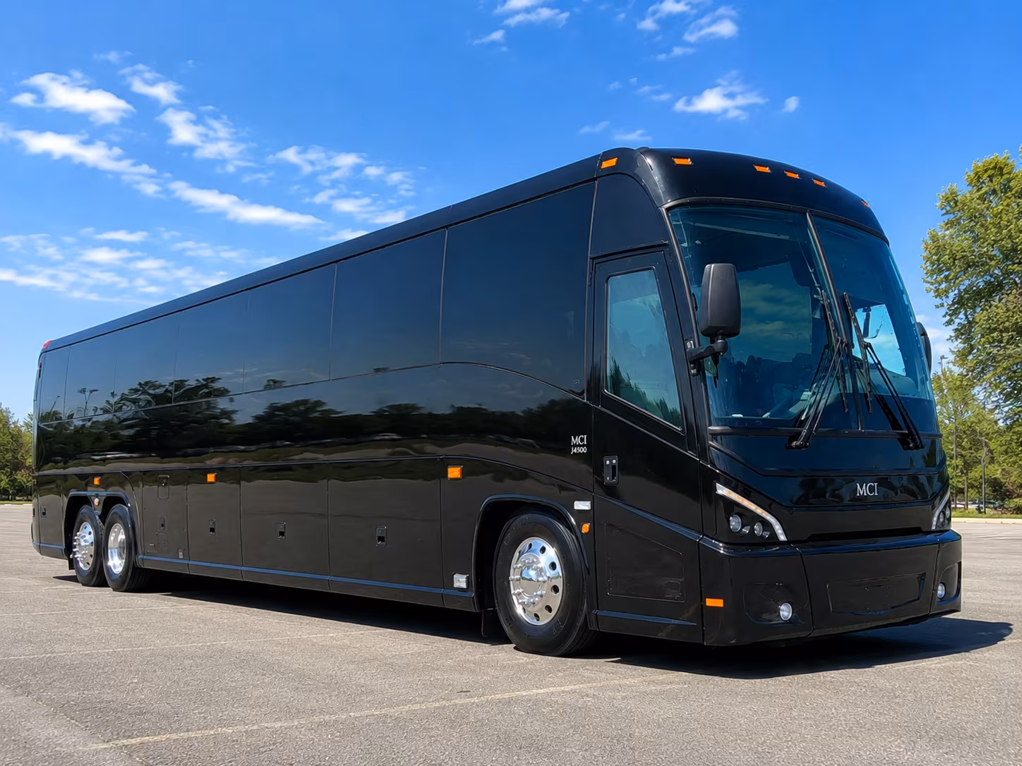 Cleveland Airport Shuttle & Transportation party bus exterior