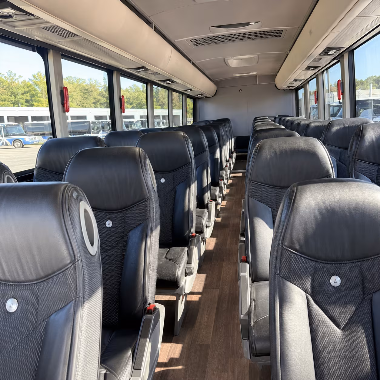 Cleveland Airport Shuttle & Transportation party bus exterior