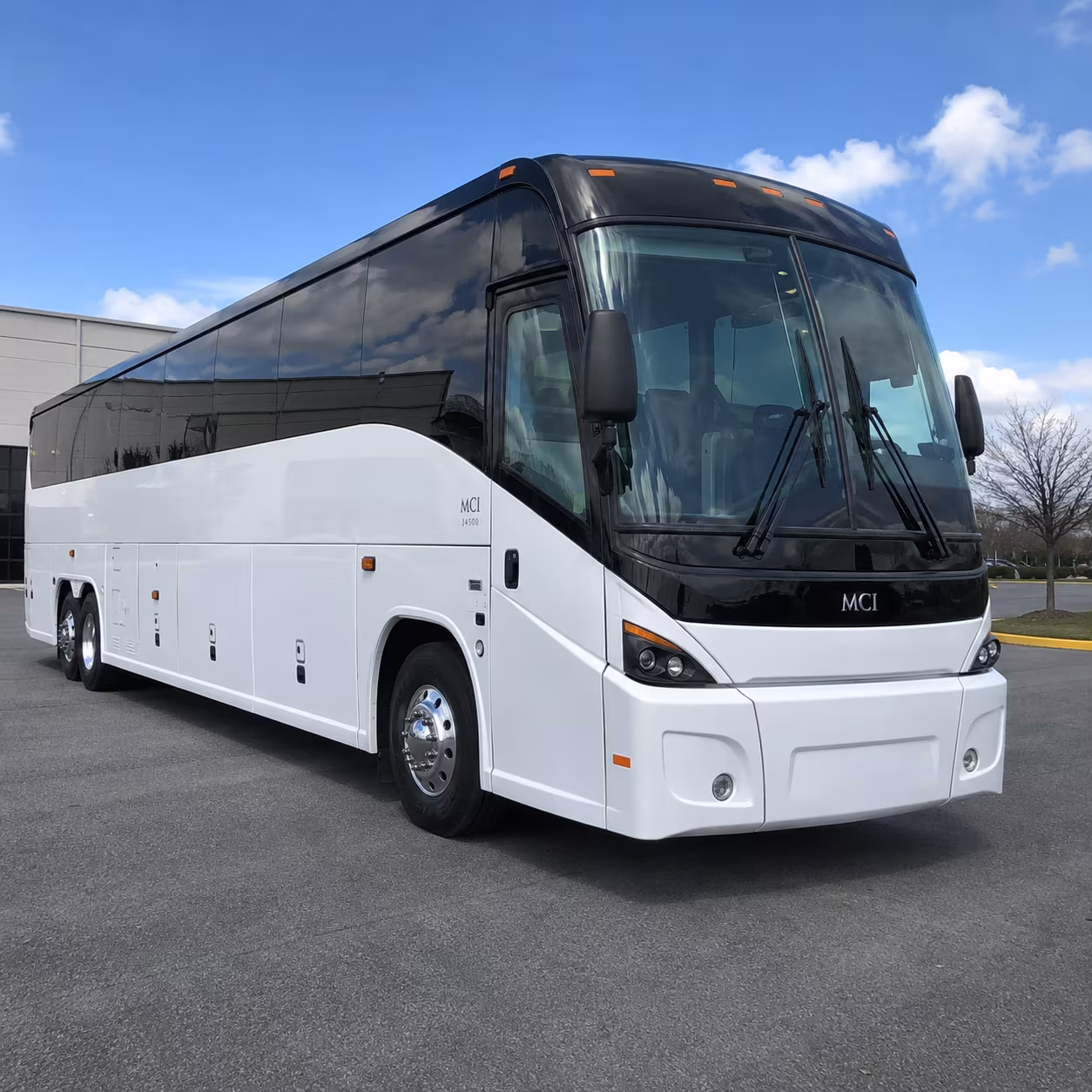 Cleveland Airport Shuttle & Transportation party bus exterior