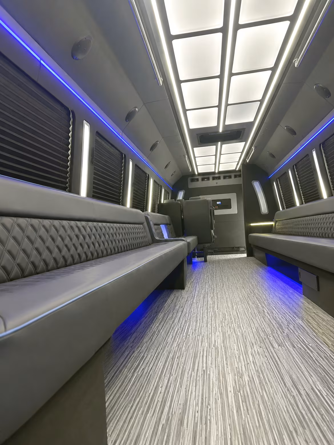 Cleveland Bachelor & Bachelorette Transportation party bus interior