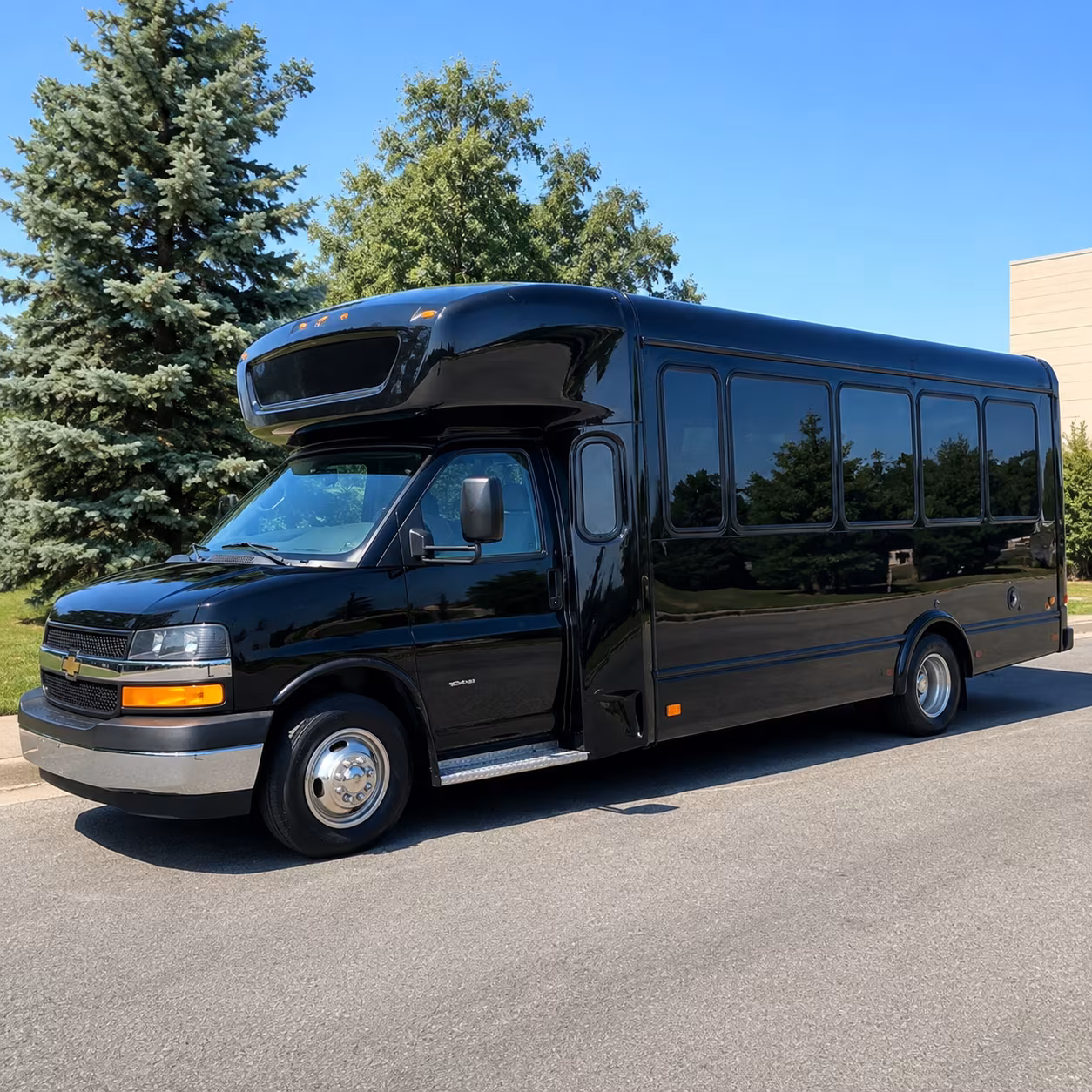 Cleveland Bachelor & Bachelorette Transportation party bus exterior