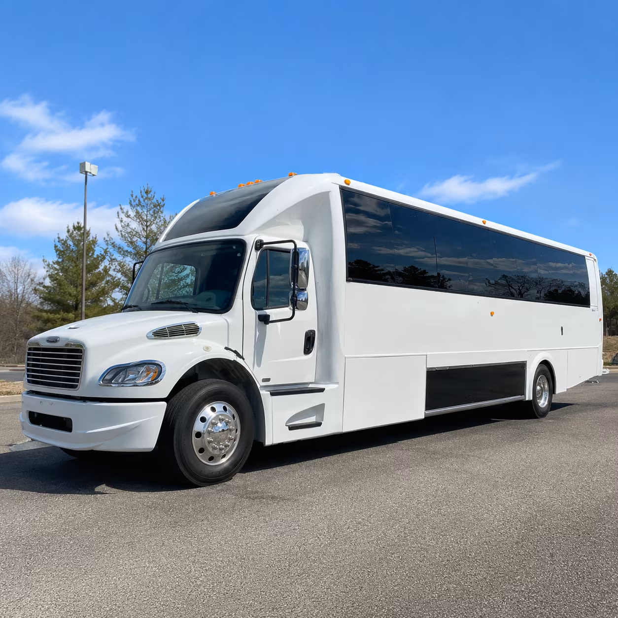 Cleveland Concert & Music Festival Transportation party bus exterior