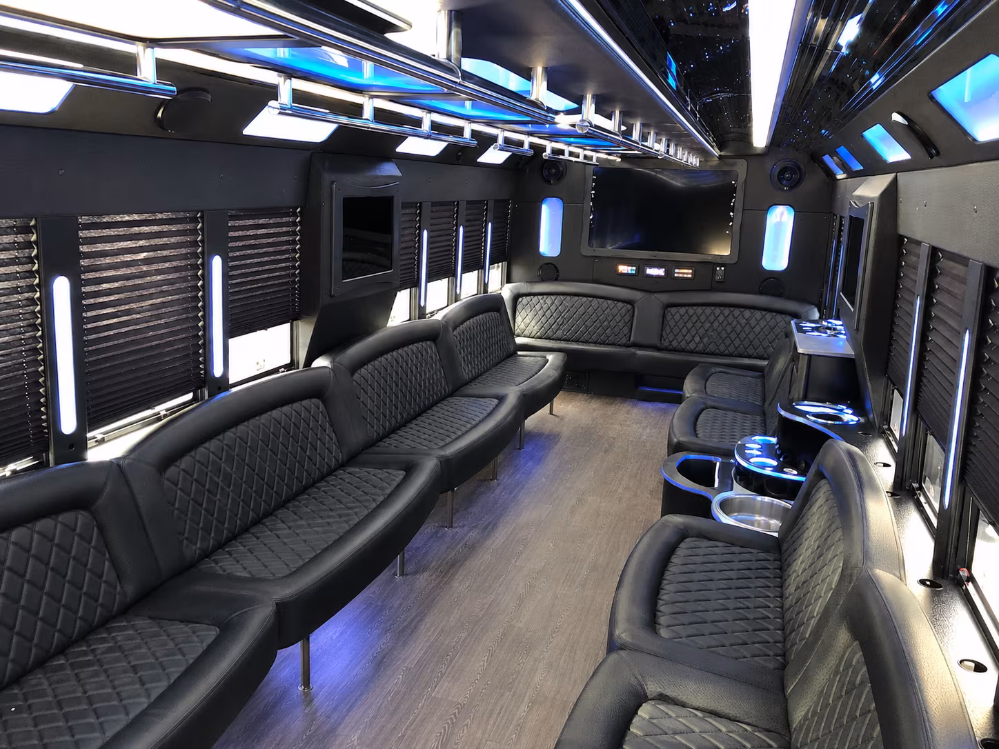 Cleveland Concert & Music Festival Transportation party bus exterior