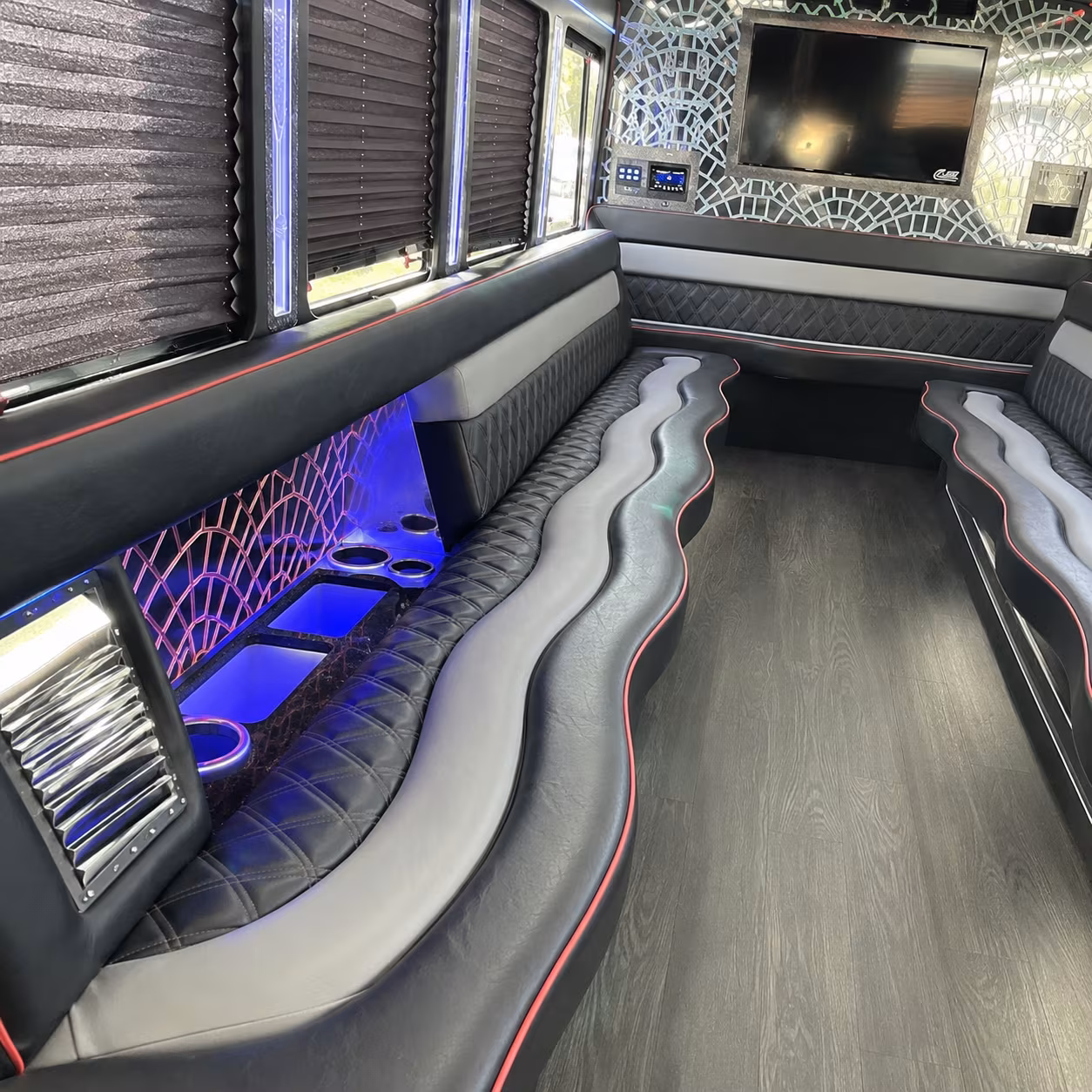 Cleveland Concert & Music Festival Transportation party bus exterior