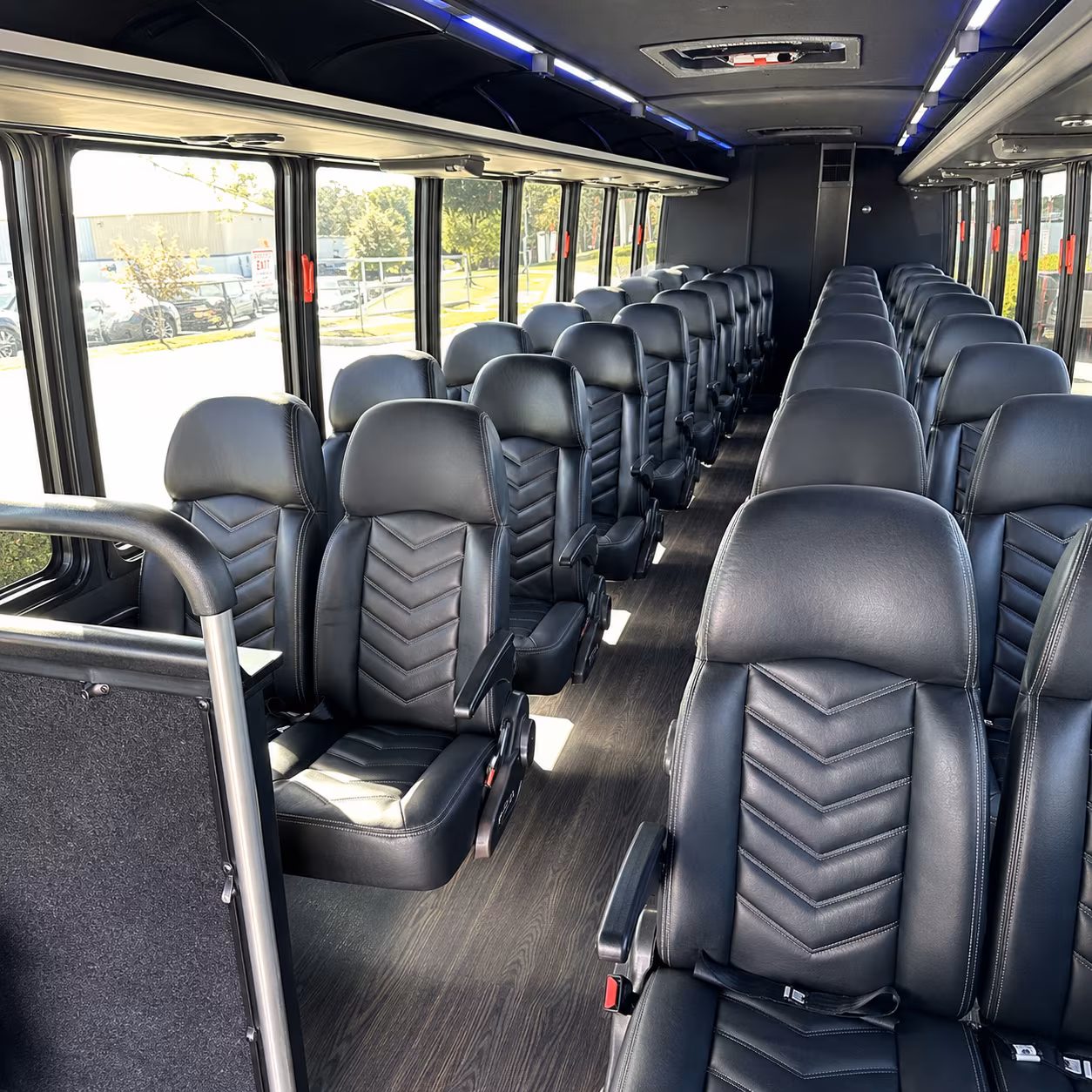 Cleveland Corporate Transportation party bus exterior
