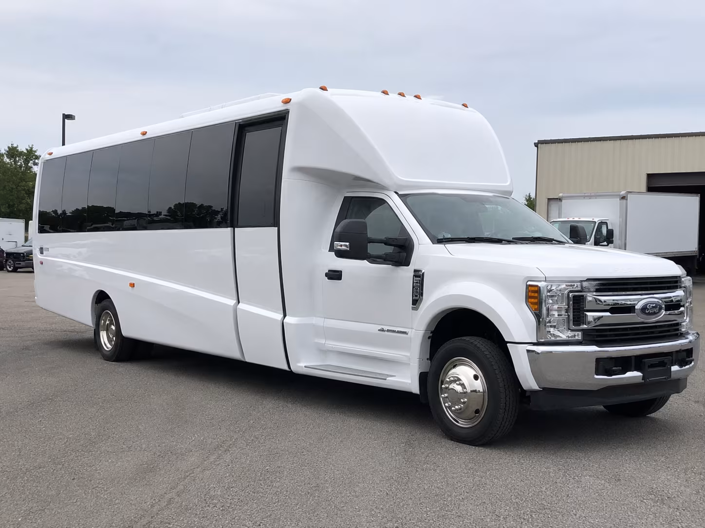Cleveland Corporate Transportation party bus interior