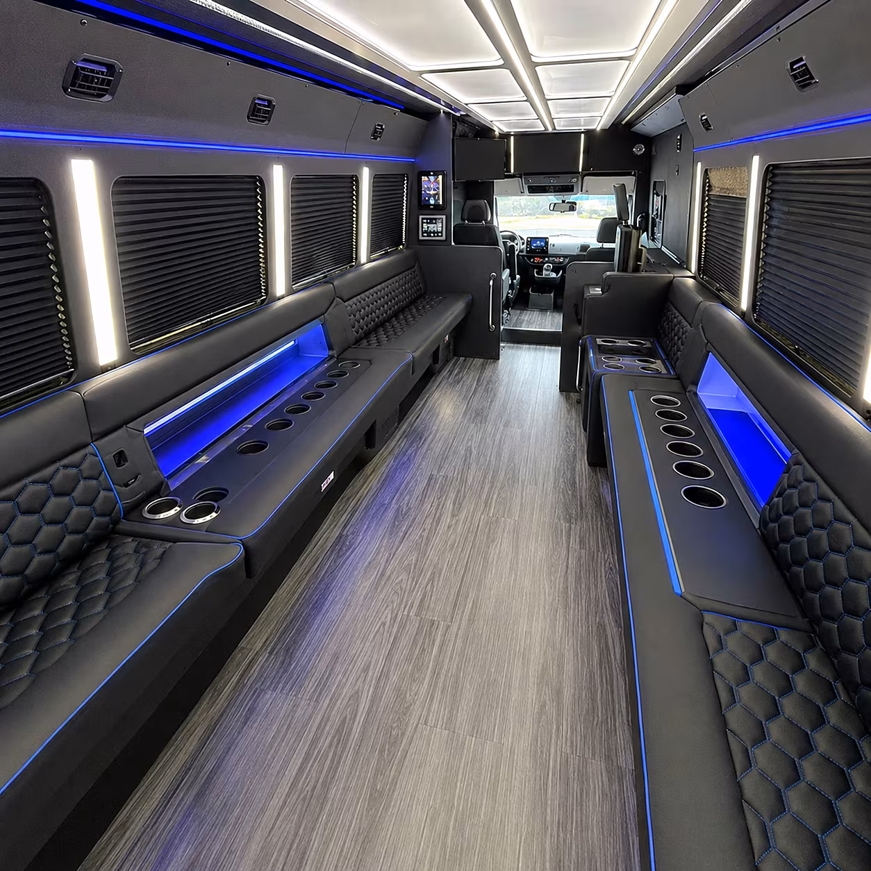Cleveland Prom & Homecoming Transportation onboard seating