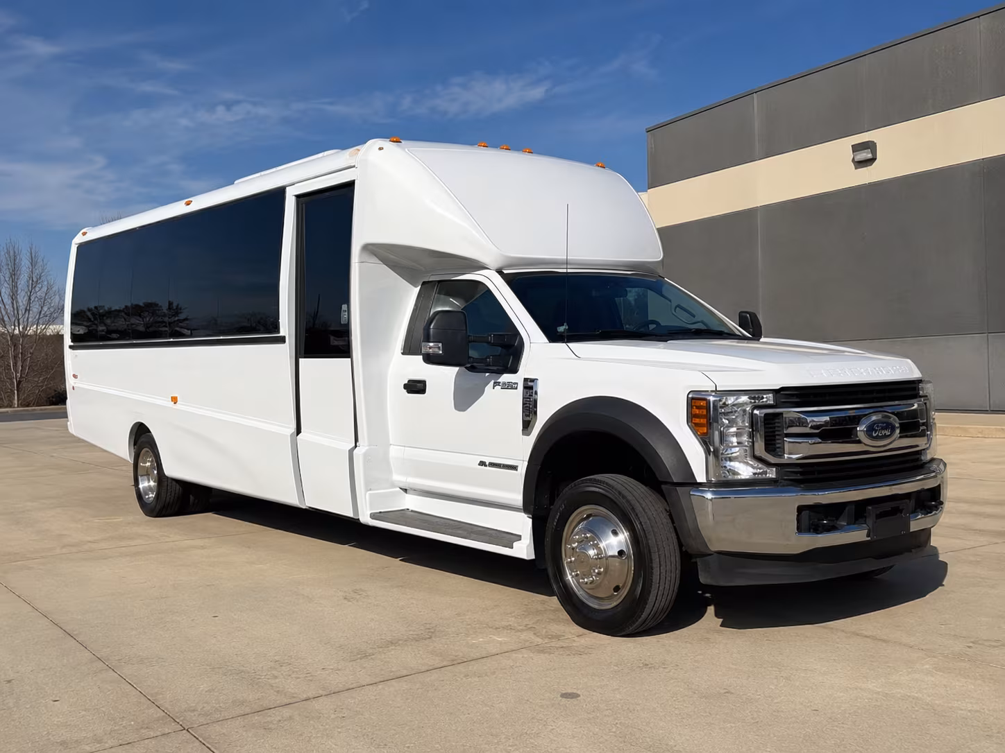 Cleveland School Event Transportation party bus exterior