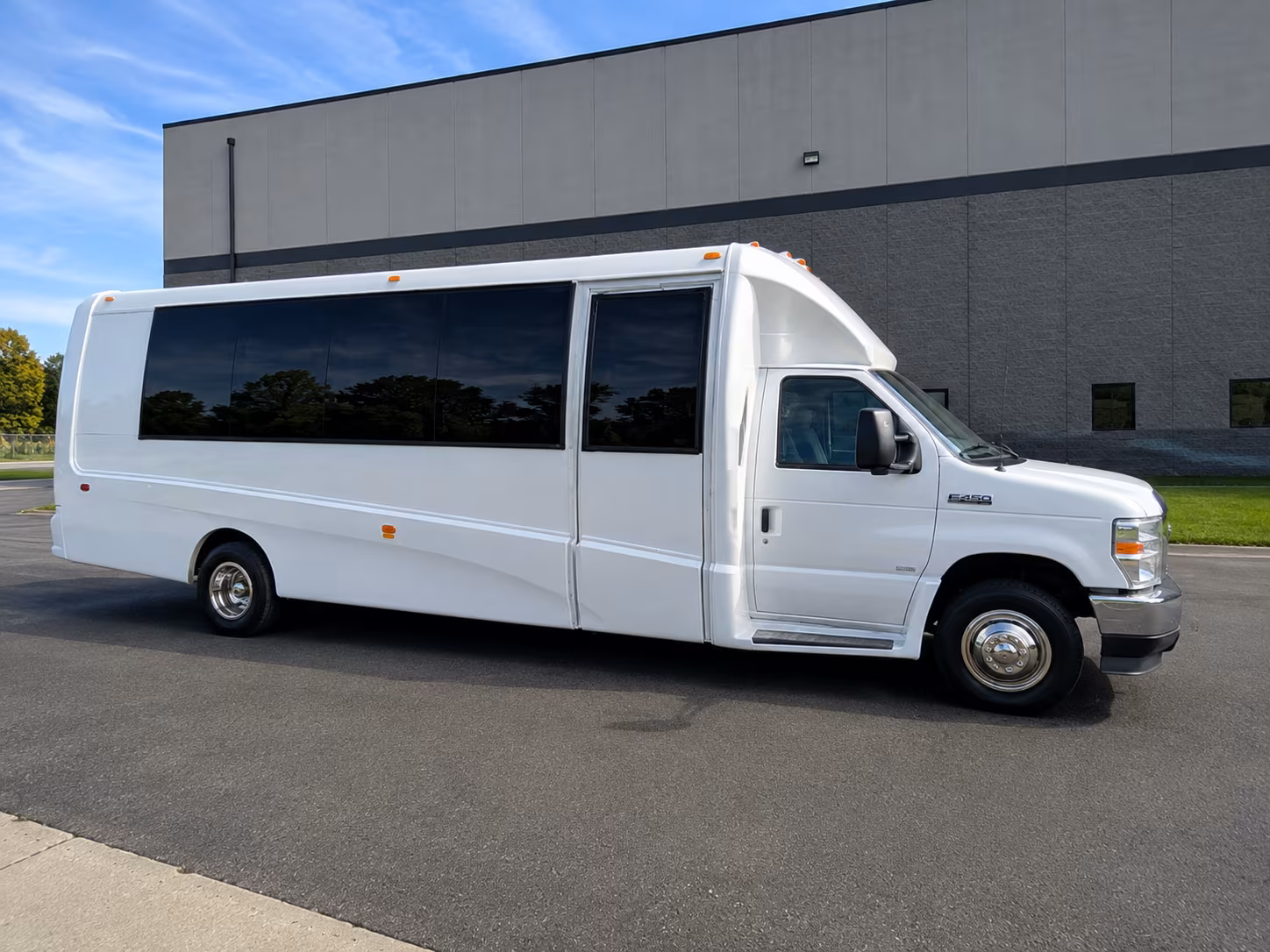 Cleveland School Event Transportation party bus exterior