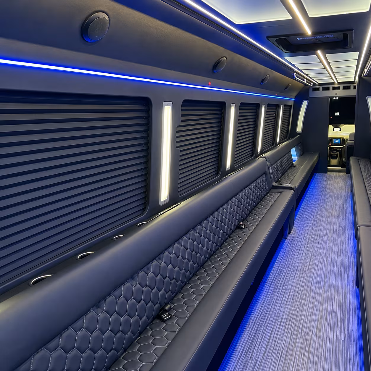 Cleveland Wedding Transportation party bus exterior