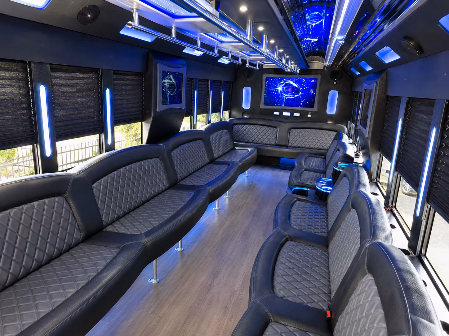 Cleveland Winery Tour & Pub Crawl Transportation party bus exterior